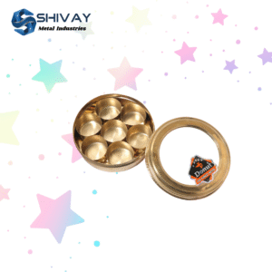 Shivay Brass Masala Box | Royal Spice Box | Traditional Brass Masaldani