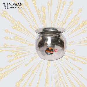 Vivaan Lassi Lota | Stainless Steel | Classic SteelLassi Lota | PureSteel Lota
