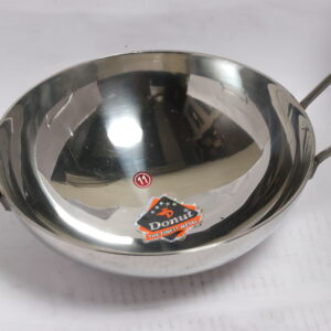 Vivaan Platinum Kadai  Stainless Steel | Suitable For Indian Cooking, Sauces, Stews, Soups | Deep/Extra Deep Kadhai